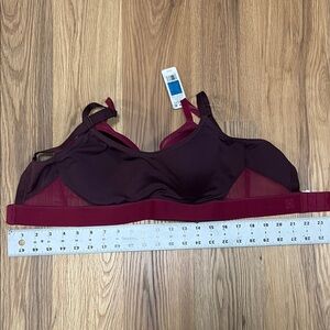 Natori Deep Burgundy Gravity Sports Bra 32DDD